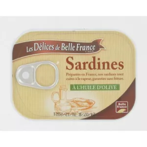 Olivenölsardine 135G - Les DÉlices De Belle France