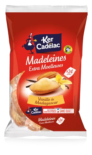 Madeleine Vainilla de Madagascar, 600g - KER CADELAC