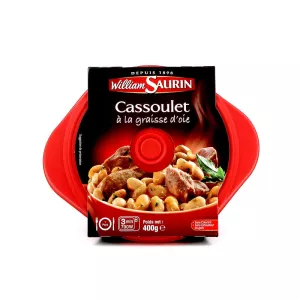 Кассуле с гусем жиром, 400G - WILLIAM SAURIN