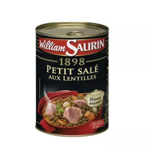 Petit Salé aux Lentilles, 420g - WILLIAM SAURIN