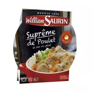 Suprême de poulet et riz 280g - WILLIAM SAURIN