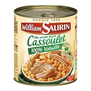 Poultry cassoulet 840g - WILLIAM SAURIN
