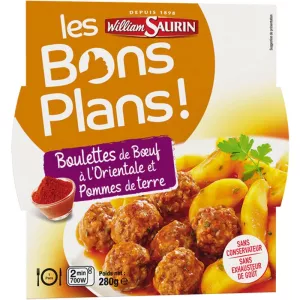 Boulettes de bœuf orientale 280g - WILLIAM SAURIN