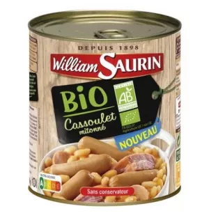 Cassoulet Bio 840g