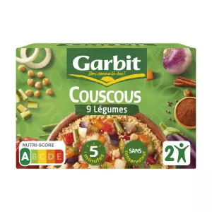 Готовое блюдо из кускуса с 9 овощами 690г - Garbit