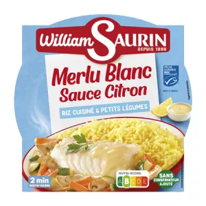 300g Barquette Merlu Citron Ws