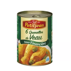 6 Veal Dumplings with Financière Sauce, 400g - PETITJEAN