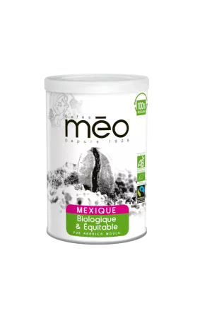 Café moulu pur arabica Mexique BIO 250g - CAFÉS MÉO