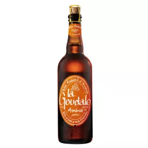 Bia Amber kiểu cũ, 75cl - LA GOUDALE
