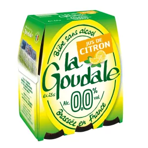 ノンアルコールレモン果汁ビール 25cl×6本 - La Goudale