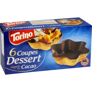 Coupes Cacao Dessert X6 168g