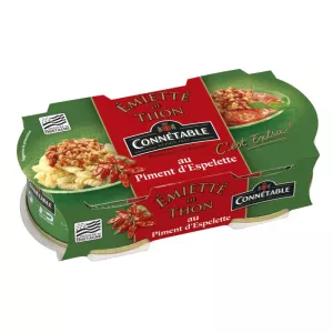 Tonno Sbriciolato Al Pepe Di Espelette, 2x 80g - CONNÉTABLE