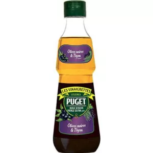 Dressings aus schwarzen Oliven und Thymian, 33 cl - PUGET