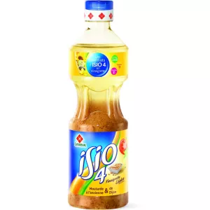 Vinaigrette légère Isio 4 moutarde à l'ancienne et de Dijon - LESIEUR