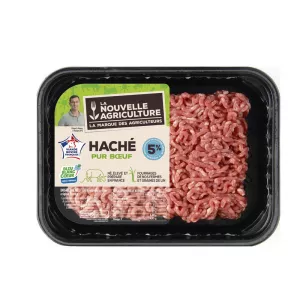 Ground beef pure 5% Mg 300g - LA NOUVELLE AGRICULTURE