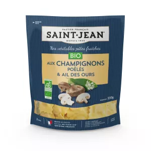 Organic Mushroom Garlic Ravioli