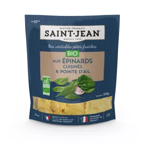 Sj Ravioli Epinards Ail Bio 25