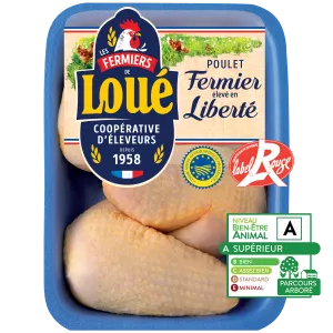 Đùi gà vàng Loue 900g