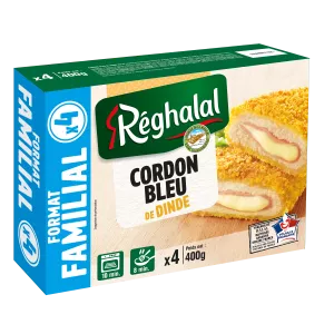 Reghalal Cordon Bleu Dinde X4