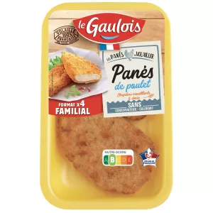 400g Pouletx4 Lg Breads