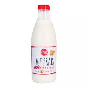 Lait Frais Entier Ss Ogm 1l