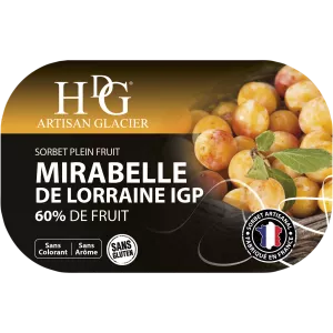 Mirabellesorbet 487,5g - Histoires De Glaces