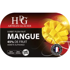 Mangosorbet 487,5 g - Histoires De Glaces
