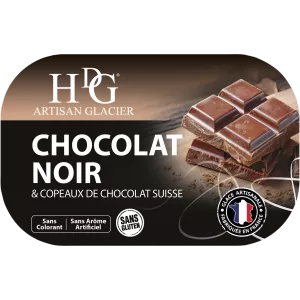 IJs van pure chocolade 487,5 g - Histoires De Glaces