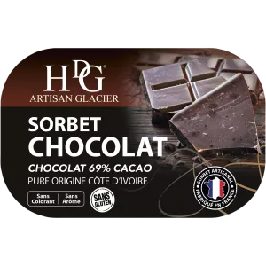 Chocolate Sorbet 487.5g - Histoires De Glaces