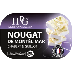 Montelimar Nougat-Eiscreme 487,5 g - Histoires De Glaces