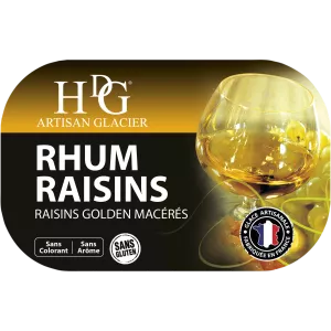 रम किशमिश आइसक्रीम 487.5 ग्राम - Histoires De Glaces