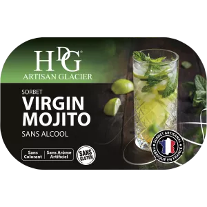Sorbet Virgin Mojito 487.5g - Histoires De Glaces