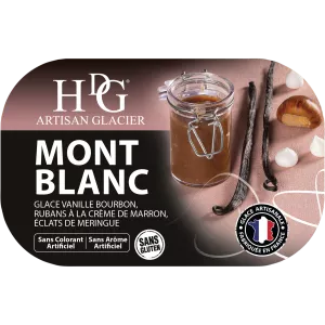 Glace Mont Blanc 487.5g - Histoires De Glaces