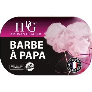Glace Barbe A Papa 487.5g - Histoires De Glaces