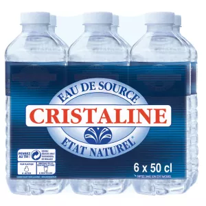 Eau de source  6x50cl - CRISTALINE