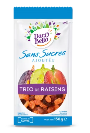 Trio De Raisins Ssa 150g