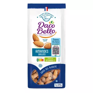 Amêndoas Torradas Sem Adição de Sal 250g - Daco Bello