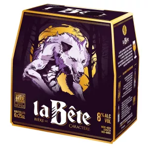 Beer, 8°, 6x25cl - LA BÊTE