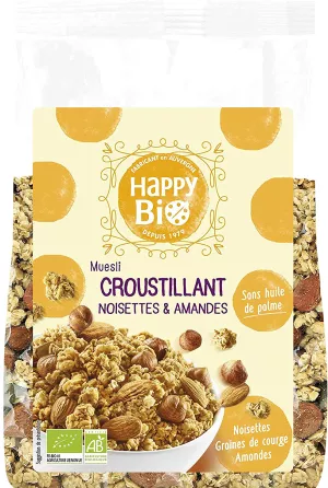 Muesli Cr Noist Amnd Bio 375g
