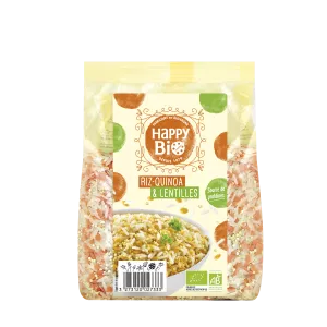 Riz Quinoa Lentille Bio 500g