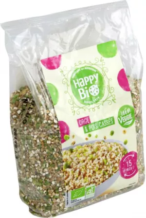 Orge & Pois Casse Bio 500g
