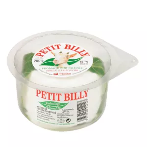 Jibini safi ya mbuzi iliyoundwa na lluche 200g - PETIT BILLY