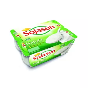 Plain yogurt 6x100g - SOJASUN