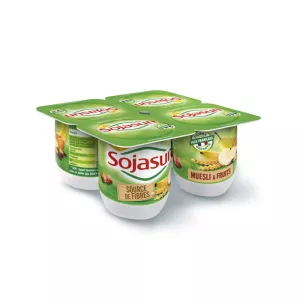 Joghurtmüsli und Früchte 4x100g - SOJASUN