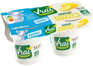 Vrai Spe Breb Bio Citron 2x125