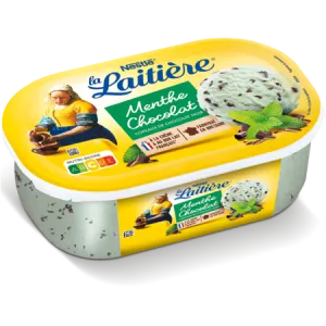 490 g de chocolate com menta La Laitière