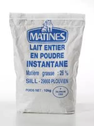 Leche Entera En Polvo En Bolsa 10 Kg - MATINES