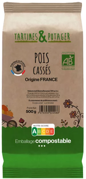 Ervilhas Orgânicas 500g