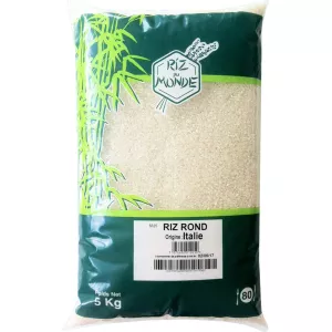 Runder weißer Reis 5 kg - RIZ DU MONDE