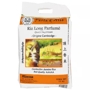 Camboja Perfume Arroz Pérola Asiática 10kg - RIZ DU MONDE
